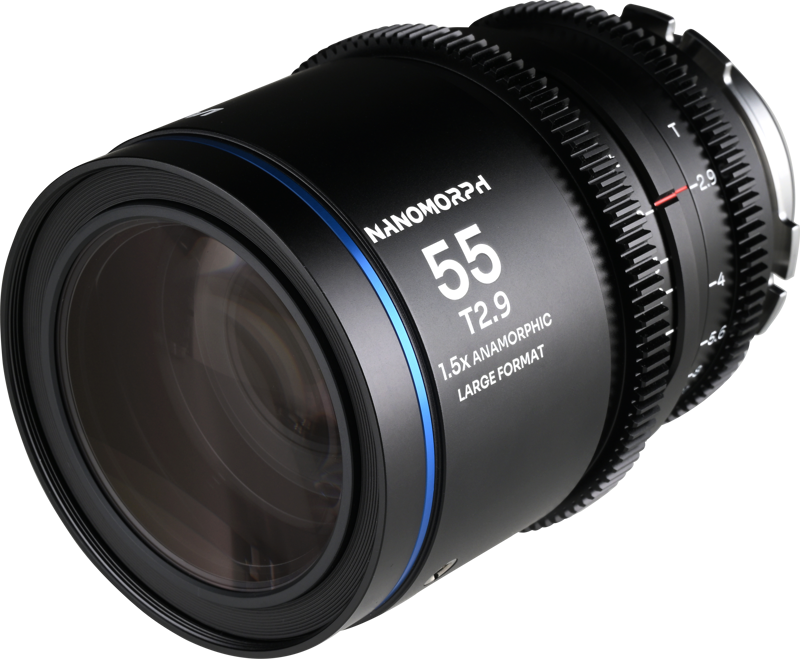Laowa Nanomorph LF 55mm T2.9 1.5X (Blue) - Arri PL/Canon EF - 3