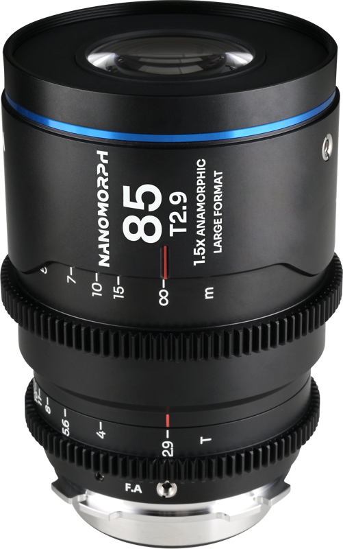 Laowa Nanomorph LF 85mm T2.9 1.5X (Blue) - Arri PL/Canon EF - 2