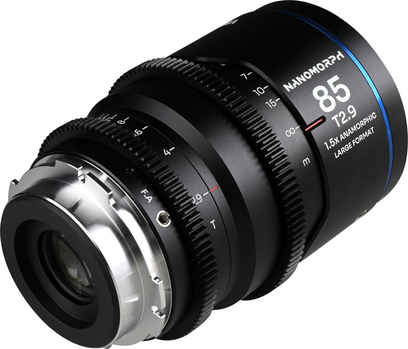 Laowa Nanomorph LF 85mm T2.9 1.5X (Blue) - Arri PL/Canon EF - 4