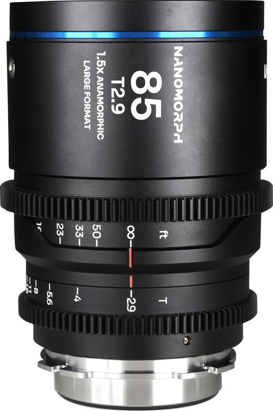 Laowa Nanomorph LF 85mm T2.9 1.5X (Blue) - Arri PL/Canon EF