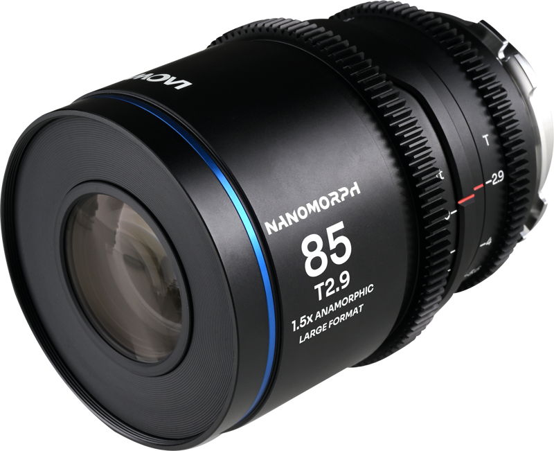 Laowa Nanomorph LF 85mm T2.9 1.5X (Blue) - Arri PL/Canon EF - 3