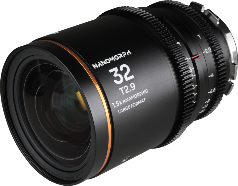 Laowa Nanomorph LF 32mm T2.9 1.5X (Amber) - Arri PL/Canon EF - 3