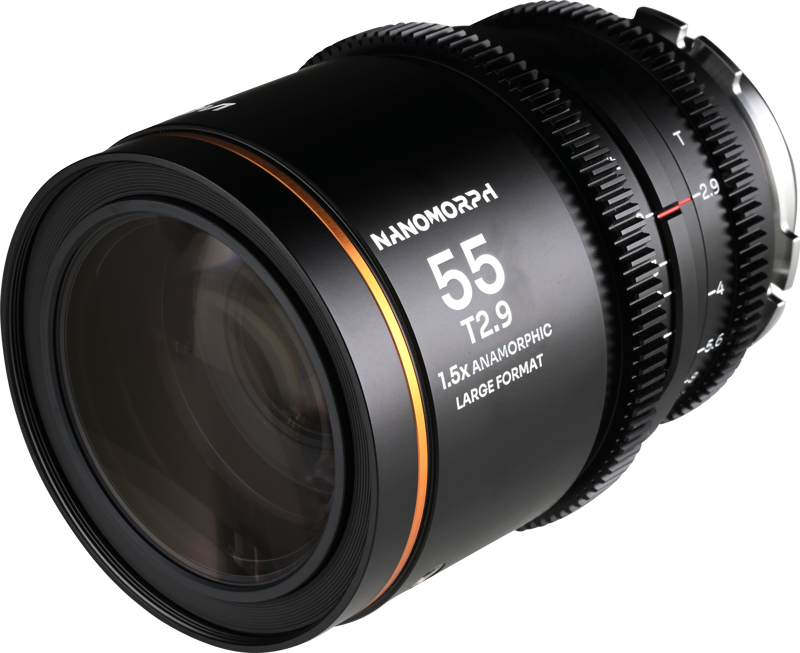 Laowa Nanomorph LF 55mm T2.9 1.5X (Amber) - Arri PL/Canon EF - 3