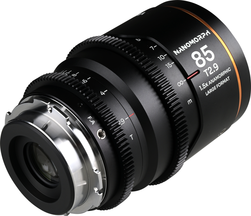 Laowa Nanomorph LF 85mm T2.9 1.5X (Amber) - Arri PL/Canon EF - 4