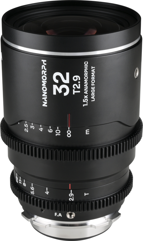 Laowa Nanomorph LF 32mm T2.9 1.5X (Silver) - Arri PL/Canon EF - 2