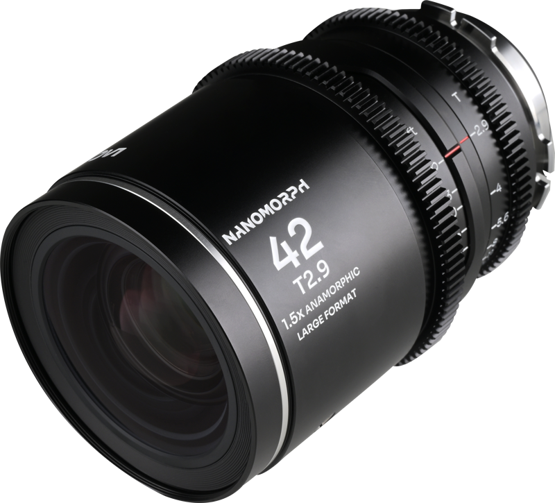 Laowa Nanomorph LF 42mm T2.9 1.5X (Silver) - Arri PL/Canon EF - 3