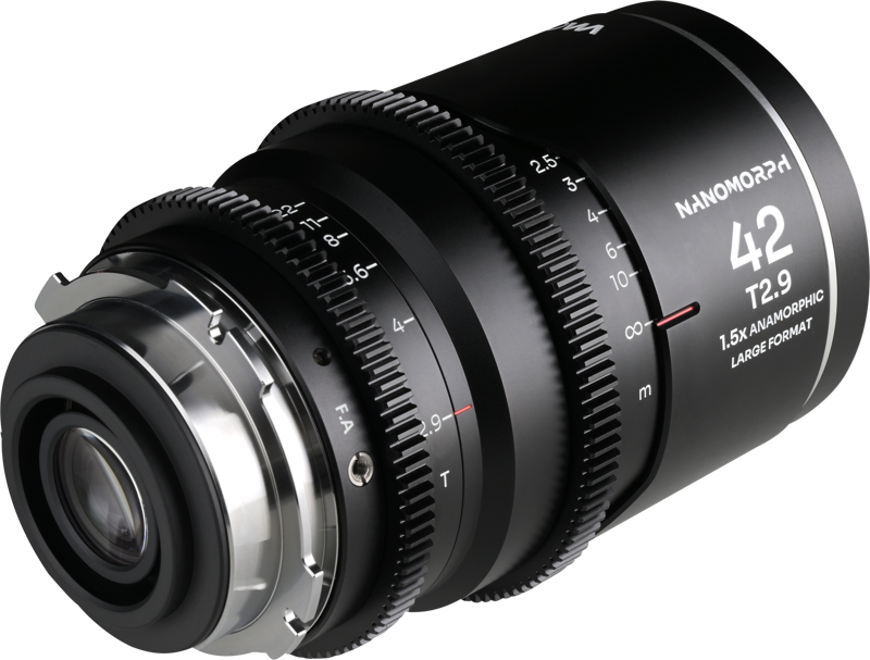 Laowa Nanomorph LF 42mm T2.9 1.5X (Silver) - Arri PL/Canon EF - 4