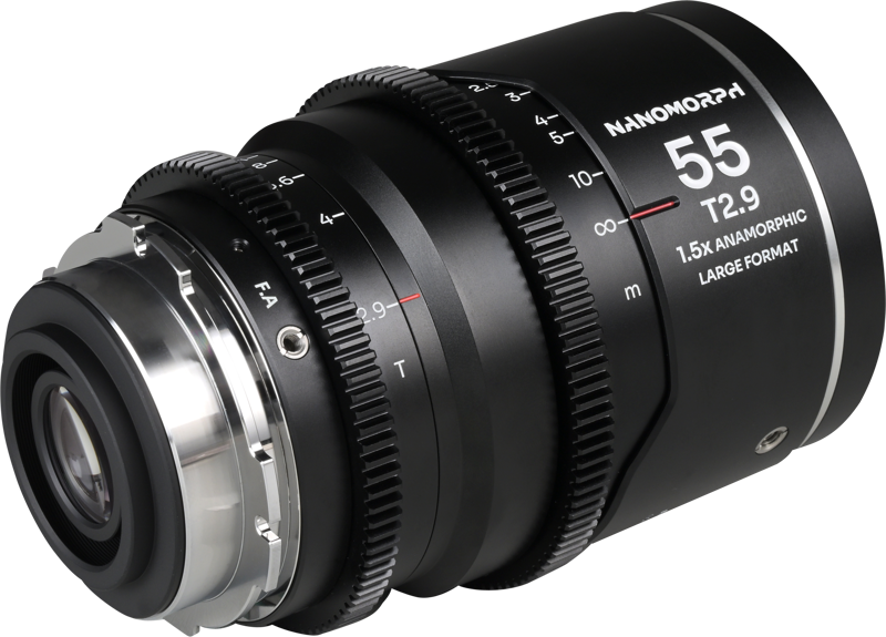 Laowa Nanomorph LF 55mm T2.9 1.5X (Silver) - Arri PL/Canon EF - 4