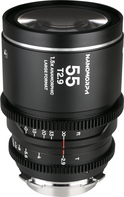 Laowa Nanomorph LF 55mm T2.9 1.5X (Silver) - Arri PL/Canon EF - 2