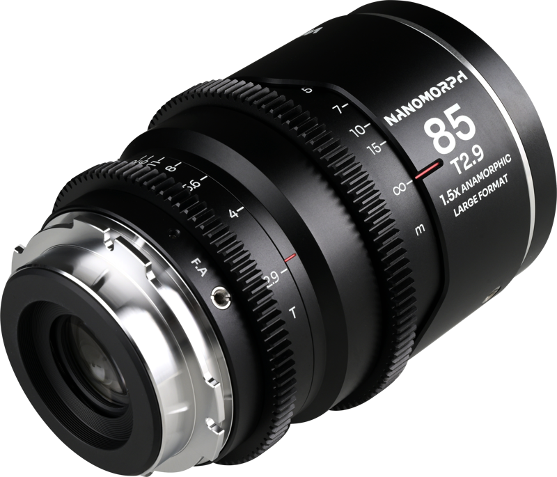 Laowa Nanomorph LF 85mm T2.9 1.5X (Silver) - Arri PL/Canon EF - 4