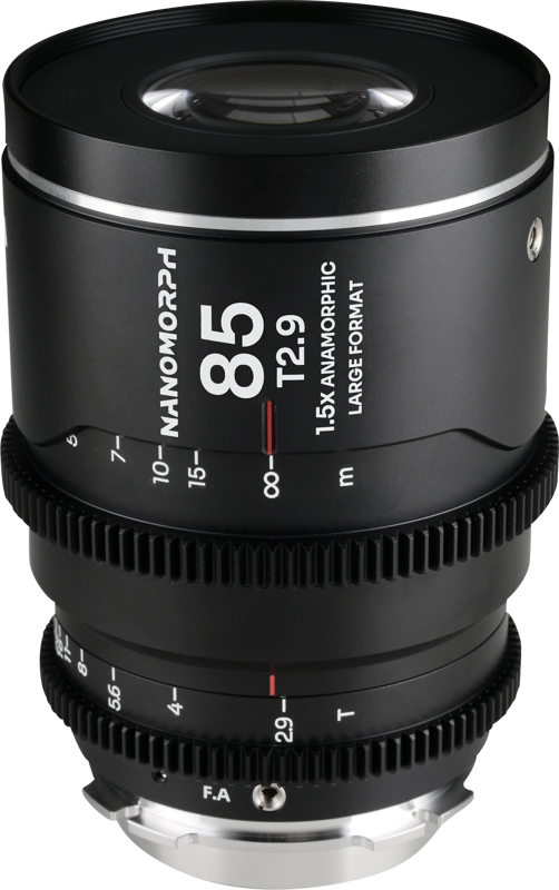 Laowa Nanomorph LF 85mm T2.9 1.5X (Silver) - Arri PL/Canon EF - 2
