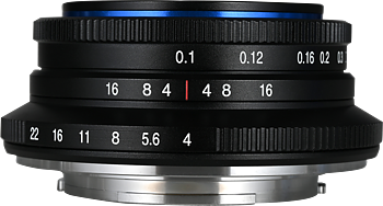 Laowa 10mm f/4  Cookie (Black) - Fuji X