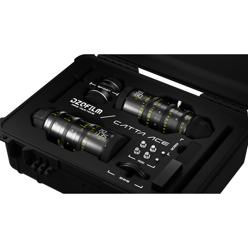DZOFilm Catta Ace 35-80 & 70-135mm T2.9 Cine Zoom Lens PL/EF Bundle Black - 4