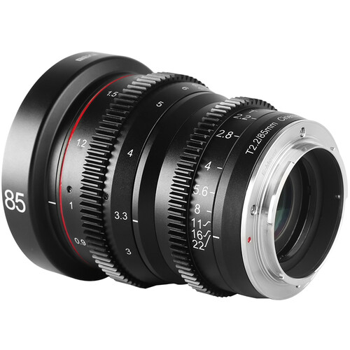MEIKE 85mm T2.2 Manuel Focus Cinema Prime Lins (E Mount)  - 5
