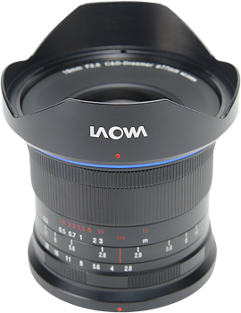 Laowa 19mm f/2.8 Zero-D GFX Lens