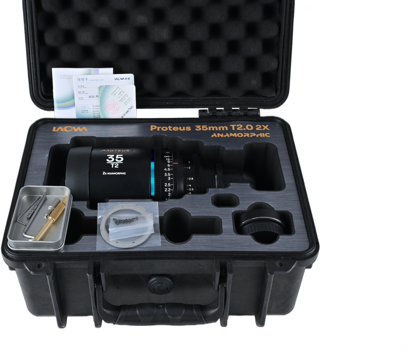 Laowa Proteus 2X Anamorphic 35mm T2 - Blue - Arri PL/Canon EF - 5
