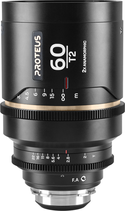 Laowa Proteus 2X Anamorphic 60mm T2 - Amber - Arri PL/Canon EF