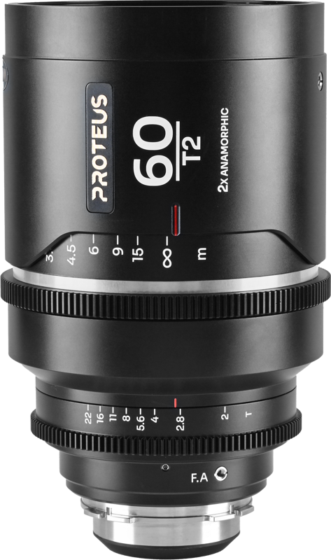 Laowa Proteus 2X Anamorphic 60mm T2 - Silver - Arri PL/Canon EF