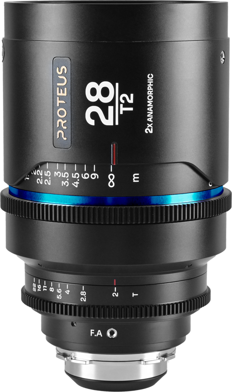 Laowa Proteus 2X Anamorphic 28mm T2 - Blue - Arri PL/Canon EF
