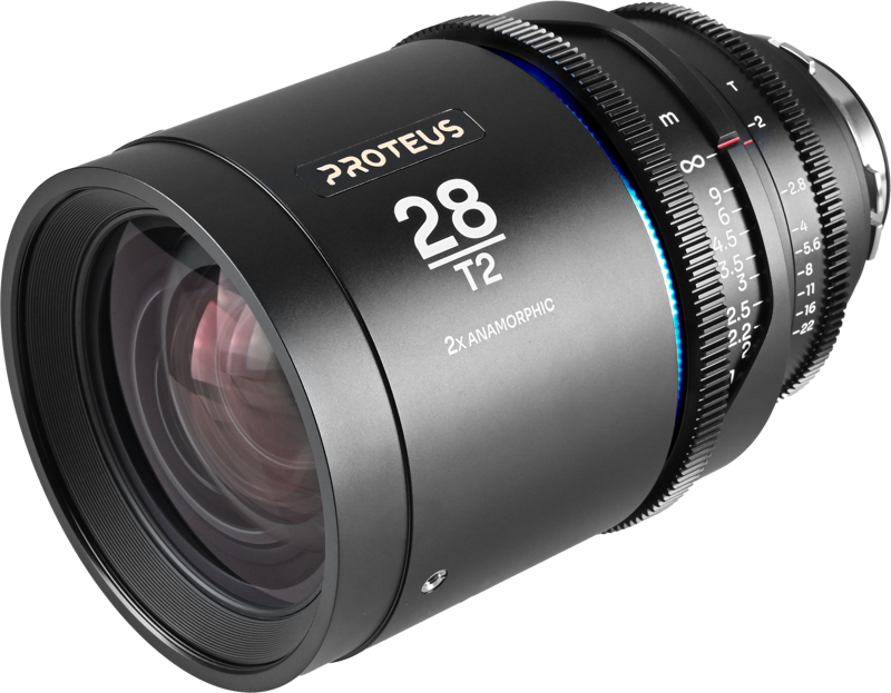 Laowa Proteus 2X Anamorphic 28mm T2 - Blue - Arri PL/Canon EF - 3