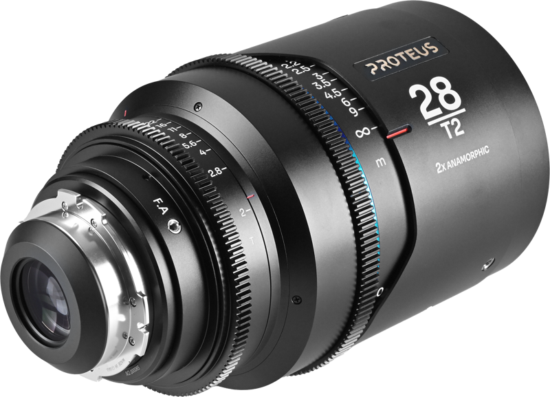 Laowa Proteus 2X Anamorphic 28mm T2 - Blue - Arri PL/Canon EF - 4