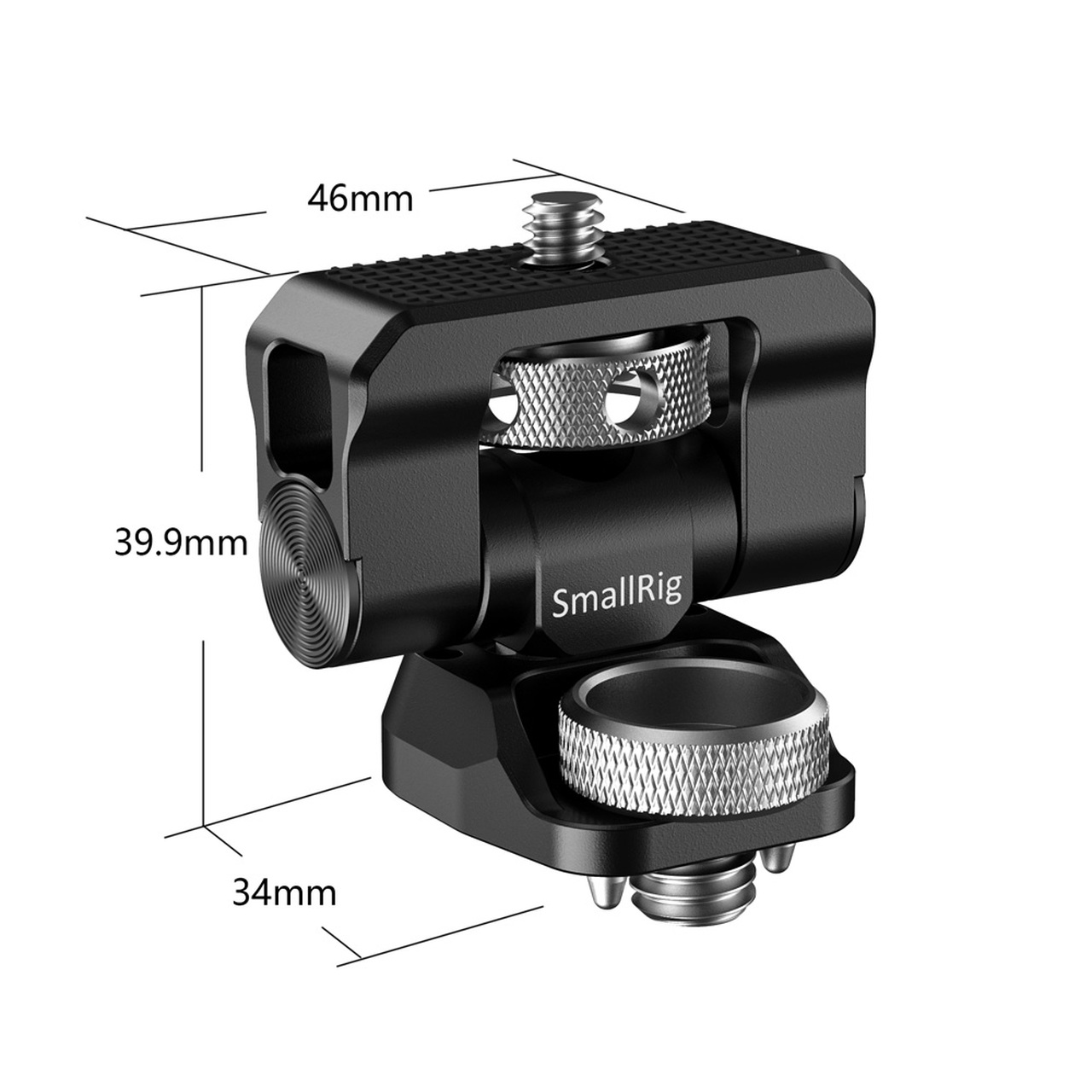SmallRig Swivel and Tilt Monitor Mount with Arri Locating Pins BSE2348 - 3