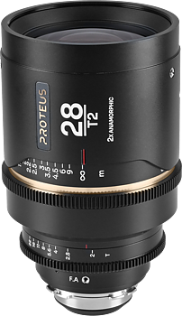 Laowa Proteus 2X Anamorphic 28mm T2 - Amber - Arri PL/Canon EF