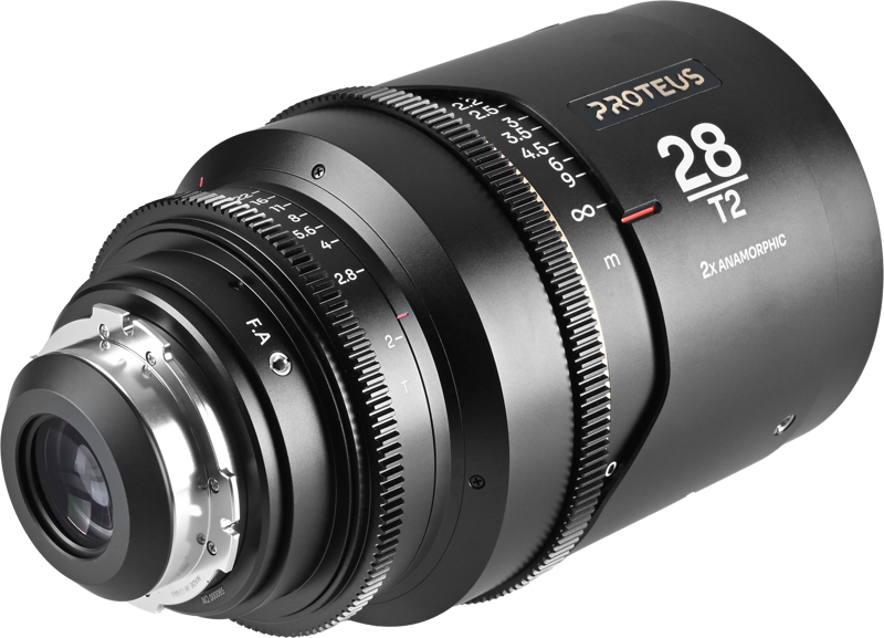 Laowa Proteus 2X Anamorphic 28mm T2 - Amber - Arri PL/Canon EF - 4