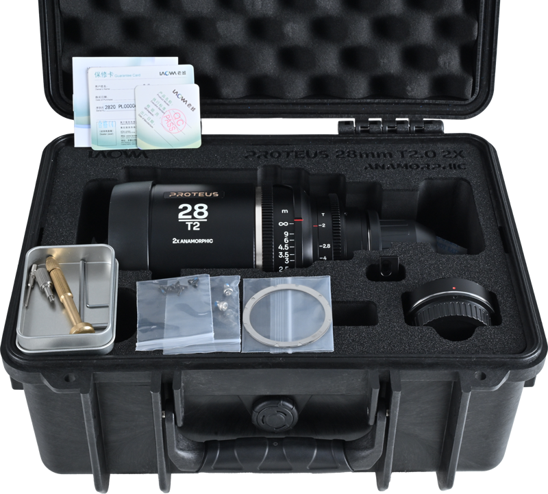 Laowa Proteus 2X Anamorphic 28mm T2 - Silver - Arri PL/Canon EF - 5