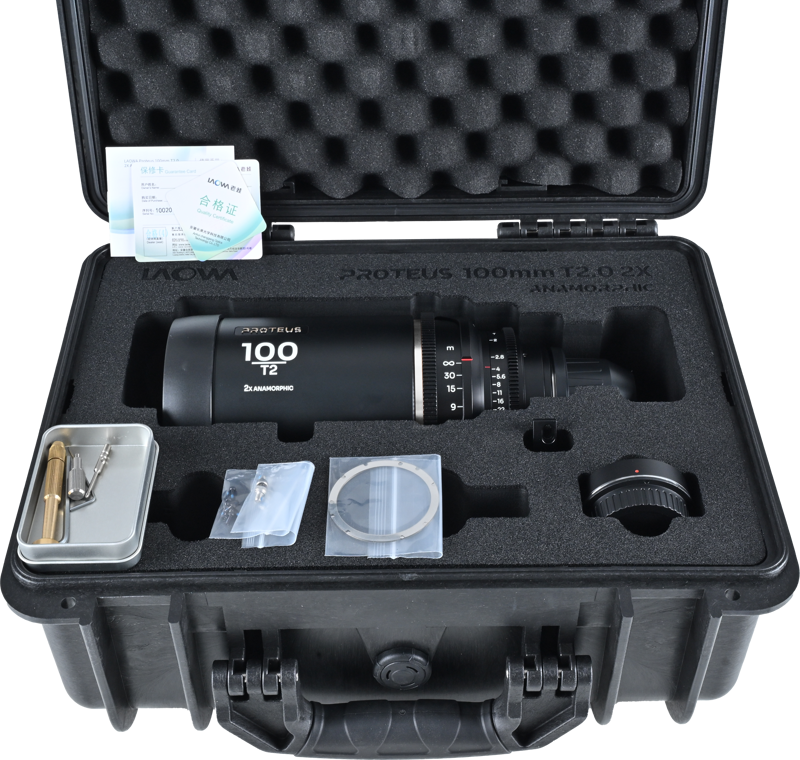 Laowa Proteus 2X Anamorphic 100mm T2 - Silver - Arri PL/Canon EF - 4