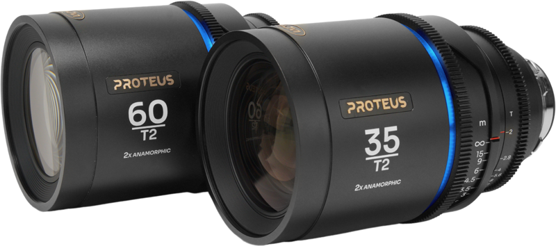 Laowa Proteus 2X Anamorphic 2-Lens Bundle Set A (35mm, 60mm) - Blue - Arri PL/Canon EF - 3