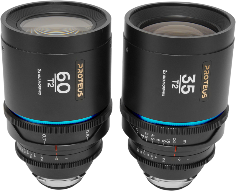 Laowa Proteus 2X Anamorphic 2-Lens Bundle Set A (35mm, 60mm) - Blue - Arri PL/Canon EF - 2