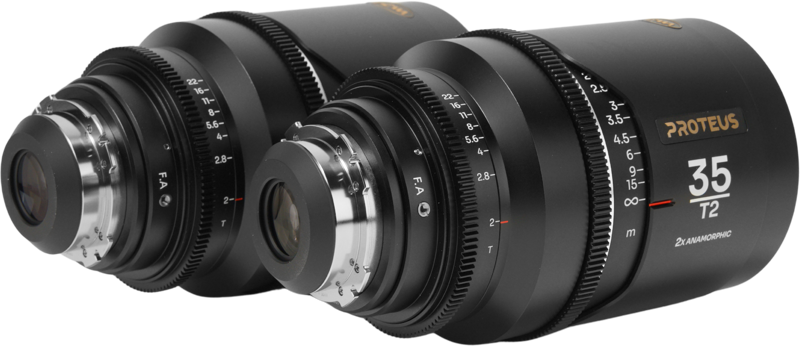Laowa Proteus 2X Anamorphic 2-Lens Bundle Set A (35mm, 60mm) - Silver - Arri PL/Canon EF - 4