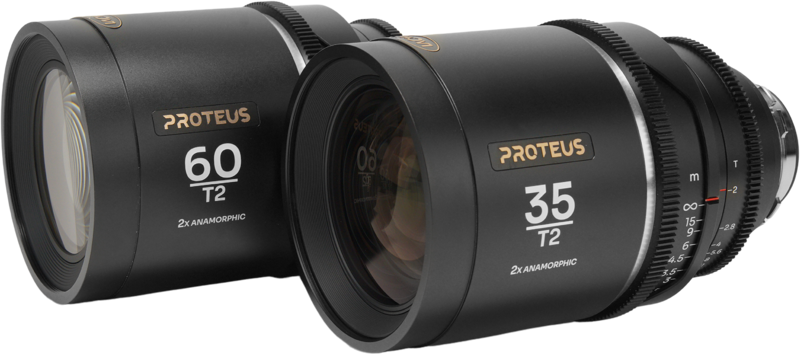 Laowa Proteus 2X Anamorphic 2-Lens Bundle Set A (35mm, 60mm) - Silver - Arri PL/Canon EF - 3