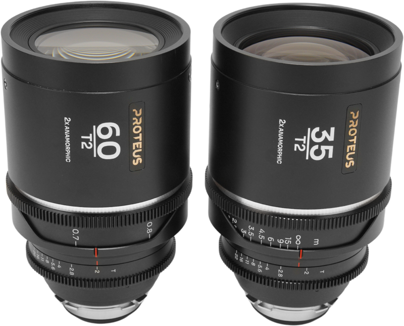 Laowa Proteus 2X Anamorphic 2-Lens Bundle Set A (35mm, 60mm) - Silver - Arri PL/Canon EF - 2