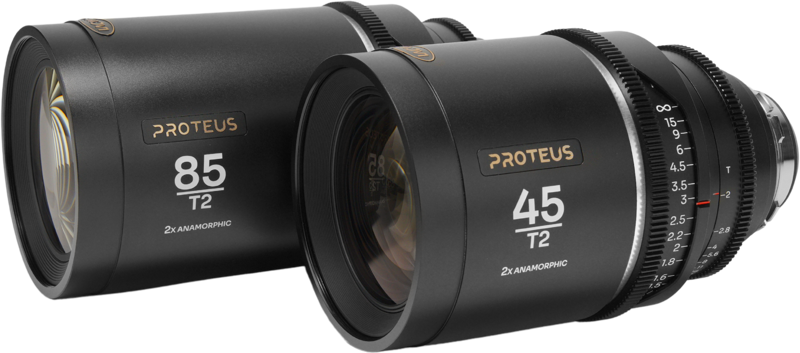 Laowa Proteus 2X Anamorphic 2-Lens Bundle Set B (45mm, 85mm) - Silver - Arri PL/Canon EF - 3