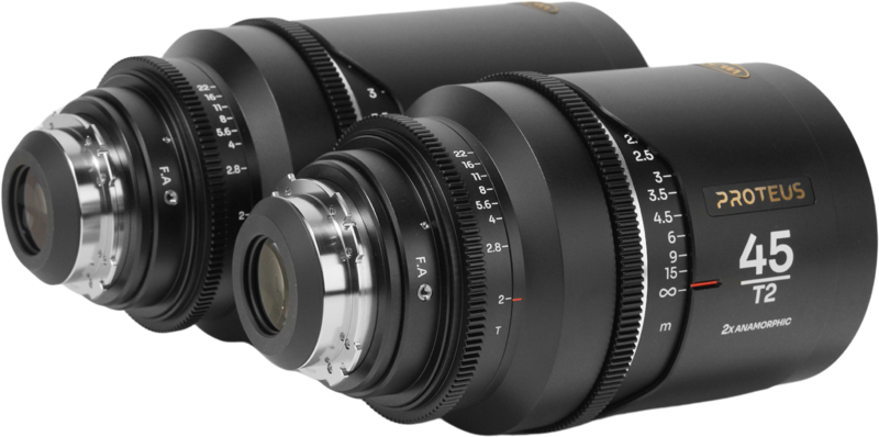 Laowa Proteus 2X Anamorphic 2-Lens Bundle Set B (45mm, 85mm) - Silver - Arri PL/Canon EF - 4
