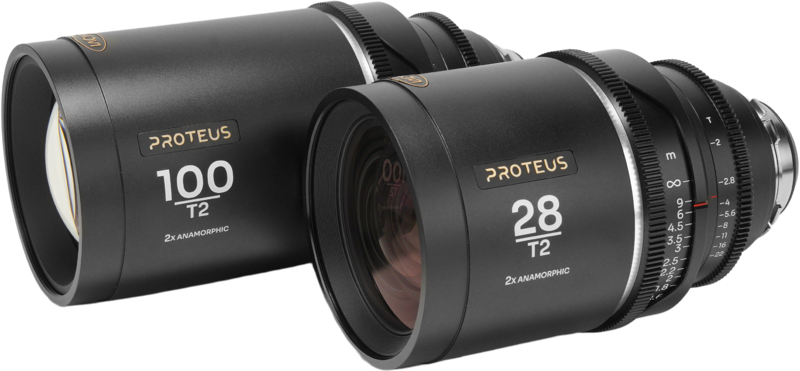 Laowa Proteus 2X Anamorphic 2-Lens Bundle Set C (28mm, 100mm) - Silver - Arri PL/Canon EF - 3