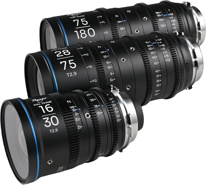 Laowa Ranger FF (16-30mm,28-75mm, 75-180mm) Cine Lens 3-Lens Bundle - Arri PL/Canon EF - 2