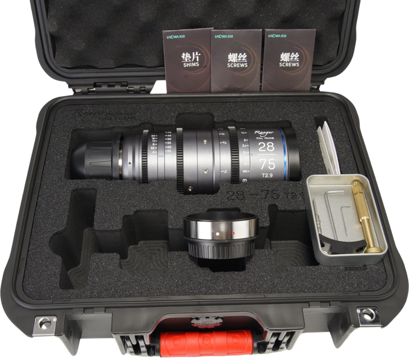 Laowa Ranger FF Lite 28-75mm T2.9 Cine Lens- Arri PL/Canon EF - 5