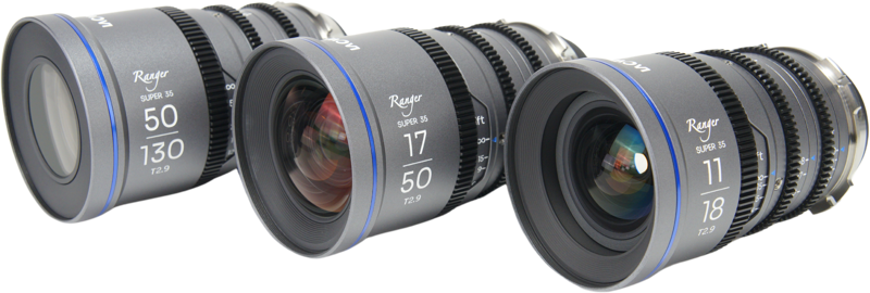 Laowa Ranger S35 Lite (11-18mm, 17-50mm, 50-130mm)  Cine Lens - 3 Lens Bundle - Arri PL - 2