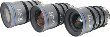 Laowa Ranger S35 Lite (11-18mm, 17-50mm, 50-130mm)  Cine Lens - 3 Lens Bundle - Arri PL