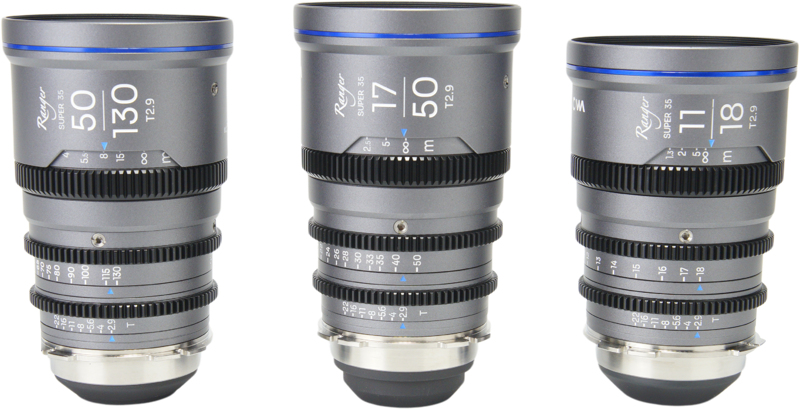 Laowa Ranger S35 Lite (11-18mm, 17-50mm, 50-130mm)  Cine Lens - 3 Lens Bundle - Arri PL