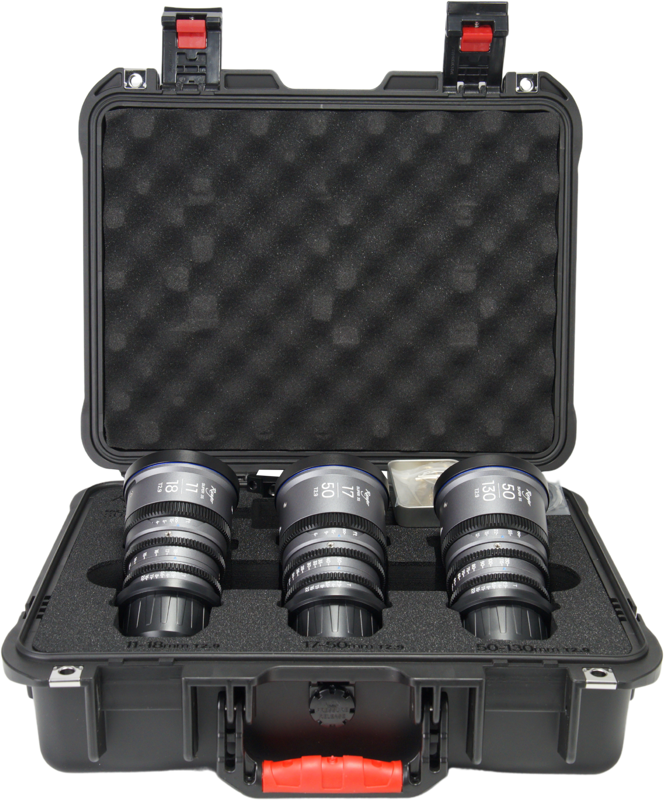Laowa Ranger S35 Lite (11-18mm, 17-50mm, 50-130mm)  Cine Lens - 3 Lens Bundle - Arri PL - 3