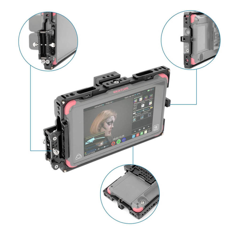 SmallRig Atomos 7" Monitor Cage with Sunhood 2008 - 7