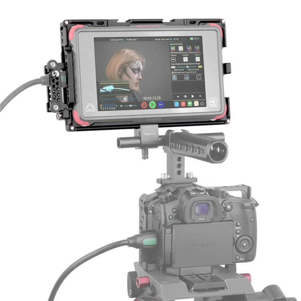 SmallRig Atomos 7" Monitor Cage with Sunhood 2008 - 9