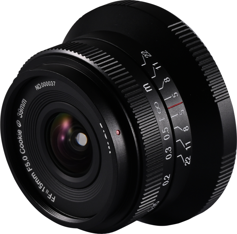 Laowa 15mm f/5 Cookie FF (Auto Aperture - Black) - Sony FE - 3