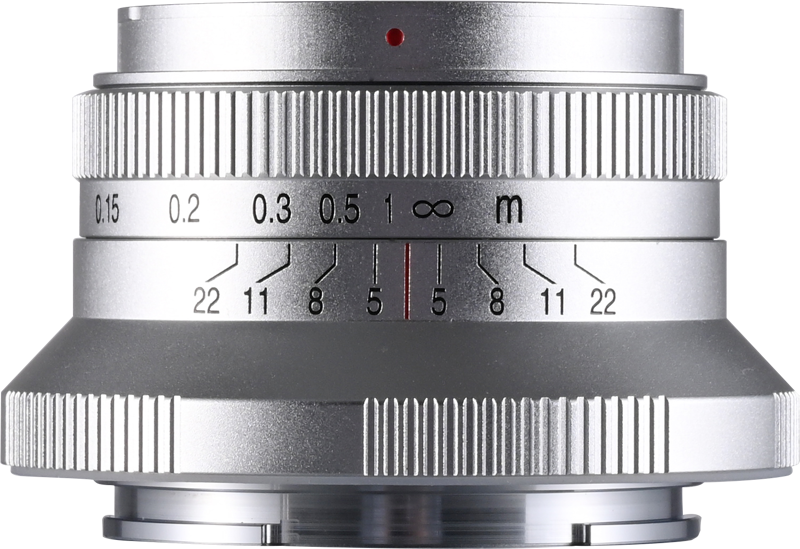 Laowa 15mm f/5 Cookie FF  (Auto Aperture - Silver) - Sony FE