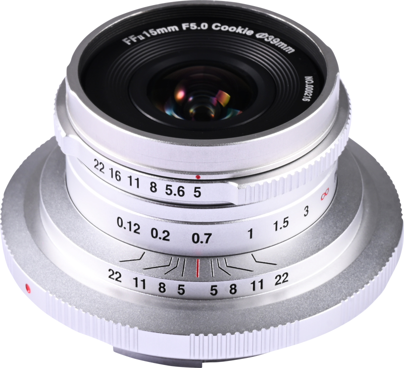 Laowa 15mm f/5 Cookie FF (Silver) - Canon RF - 2