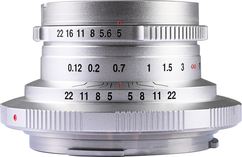 Laowa 15mm f/5 Cookie FF (Silver) - Canon RF